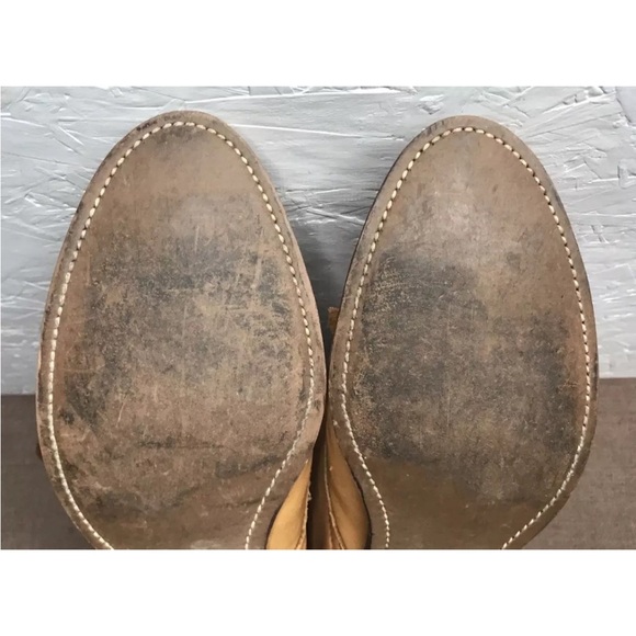 Unbranded Packer Logger Boots Size 10.5D Tan Brown Leather - Picture 14 of 15